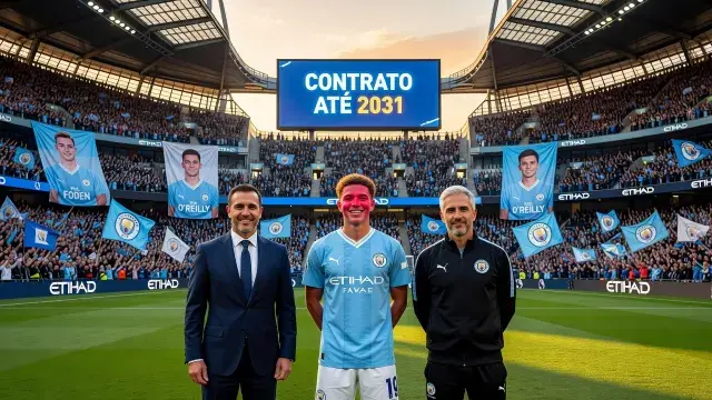 Manchester City contrata Jeremy Monga e aposta em promessa de 17 anos